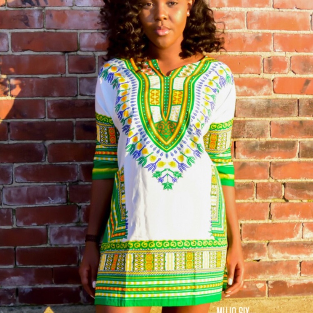 Plus size dashiki shirt or dress